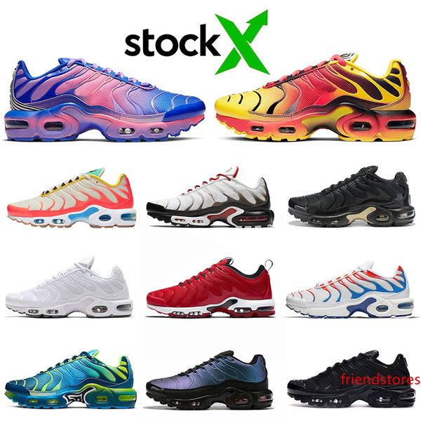 stock x tn plus se og running shoes triple white black gold gradient pack throwback future fashion women mens trainer sports sneakers 36-46
stock x tn plus se og running shoes triple white black gold gradient pack throwback future fashion women mens trainer sports sneakers 36-46