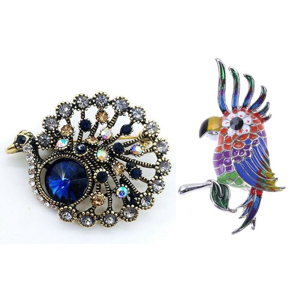 2pcs brooch : 1pcs rhinestone brooch multicolor & 1pcs elegant brooch, pins corsage wedding bouquet decor for women( peacock, Gray
2pcs brooch : 1pcs rhinestone brooch multicolor & 1pcs elegant brooch, pins corsage wedding bouquet decor for women( peacock, Gray