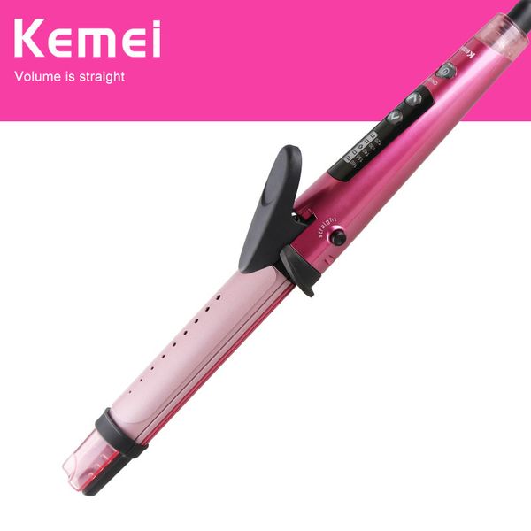 kemei professional 2 in1 hair straightener hair curler steam curling iron electric splint straightening perm curler km-8833
kemei professional 2 in1 hair straightener hair curler steam curling iron electric splint straightening perm curler km-8833