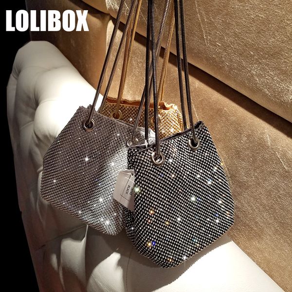 lolibox custom women bags rhinestone bucket small bags female snake bone chain diagonal package ladies evening party package
lolibox custom women bags rhinestone bucket small bags female snake bone chain diagonal package ladies evening party package