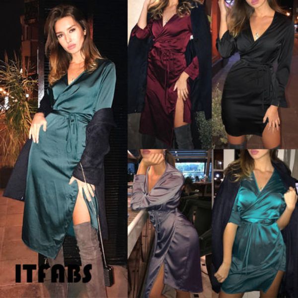 women's bodycon long sleeve party cocktail club short midi kimono dress, Black;gray
women's bodycon long sleeve party cocktail club short midi kimono dress, Black;gray
