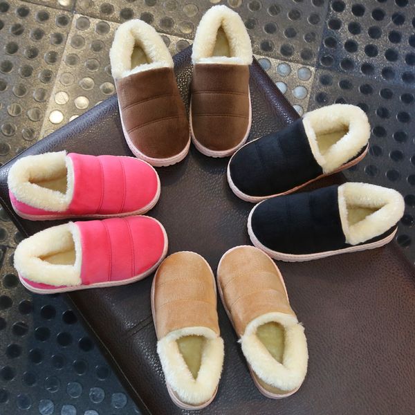children cotton-padded shoes girl boy soft bottom non-slip keep warm shoes home shoes, Black;grey
children cotton-padded shoes girl boy soft bottom non-slip keep warm shoes home shoes, Black;grey