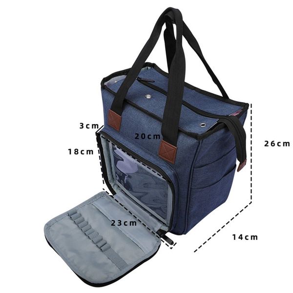 multi-purpose sweater sewing storage bag oxford waterproof multiple compatment messenger bags knitting bag women large capac other hand
multi-purpose sweater sewing storage bag oxford waterproof multiple compatment messenger bags knitting bag women large capac other hand