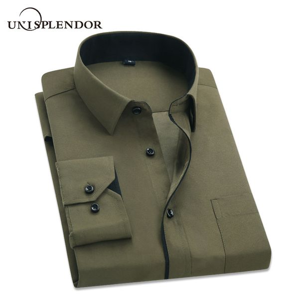 2019 cool men shirts slim fit man casual long sleeve shirt spring autumn male solid mans dress shirt brand clothes yn10237, White;black
2019 cool men shirts slim fit man casual long sleeve shirt spring autumn male solid mans dress shirt brand clothes yn10237, White;black