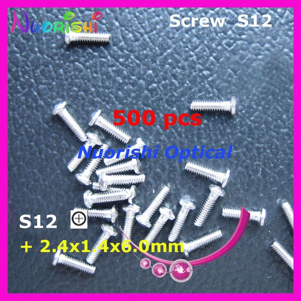 s12 2.4x1.4x6.0mm 500pcs sunglass eyewear eyegalsses glasses spectacle repairing mini screws head in - or + type ing, Silver
s12 2.4x1.4x6.0mm 500pcs sunglass eyewear eyegalsses glasses spectacle repairing mini screws head in - or + type ing, Silver