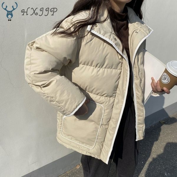 2019 new women winter down cotton coat retro thickened waist show thin short tooling sustans jackets female, Black
2019 new women winter down cotton coat retro thickened waist show thin short tooling sustans jackets female, Black