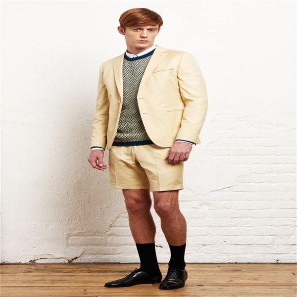 polyester blend men's suits 2 piece (blazer+short pant) notched lapel long sleeve summer suit two button men's suit, White;black
polyester blend men's suits 2 piece (blazer+short pant) notched lapel long sleeve summer suit two button men's suit, White;black