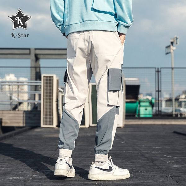 k-star men's spring autumn pants casual beam feet loose pants overalls male cargo pants spring streetwear overalls sweatpants, Black
k-star men's spring autumn pants casual beam feet loose pants overalls male cargo pants spring streetwear overalls sweatpants, Black