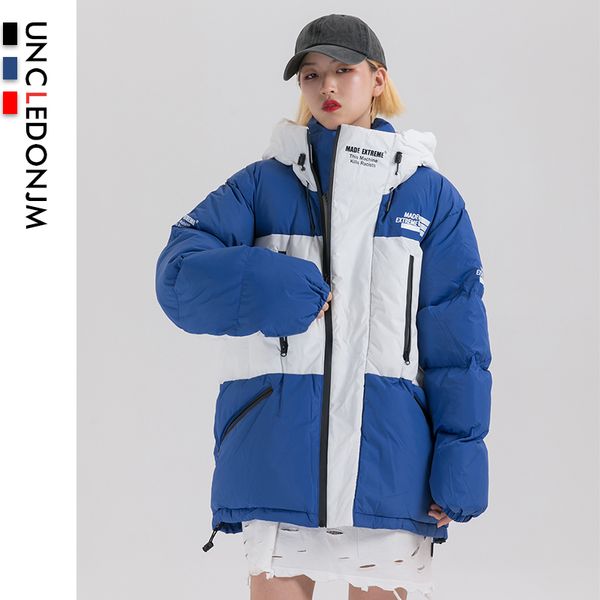 uncledonjm цвет блок крупногабаритный с капюшоном ветровка куртка streetwear harajuku толстой теплой зимой пальто женщиной плюс зимняя куртк, Black
uncledonjm цвет блок крупногабаритный с капюшоном ветровка куртка streetwear harajuku толстой теплой зимой пальто женщиной плюс зимняя куртк, Black