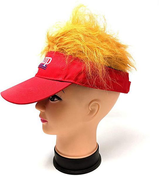 donald trump hair baseball cap funny outdoor trump 2020 empty visor cap embroidery cap beach sun hats ljja3558, Blue;gray
donald trump hair baseball cap funny outdoor trump 2020 empty visor cap embroidery cap beach sun hats ljja3558, Blue;gray