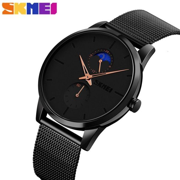 new skmei business men watch fashion quartz watch simple stylish design 30m waterproof stainless steel strap relogio masculino, Slivery;brown
new skmei business men watch fashion quartz watch simple stylish design 30m waterproof stainless steel strap relogio masculino, Slivery;brown