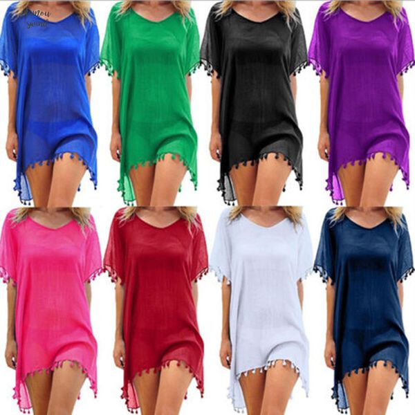 cover beach dress up lace hollow crochet wear women summer ladies chiffon bathing suit beach swimsuit tunic, Black;gray
cover beach dress up lace hollow crochet wear women summer ladies chiffon bathing suit beach swimsuit tunic, Black;gray