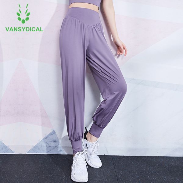 vansydical high-waist sports running pants womens loose yoga gym sweatpants outdoor quick dry fitness workout jogging trousers, Black;blue
vansydical high-waist sports running pants womens loose yoga gym sweatpants outdoor quick dry fitness workout jogging trousers, Black;blue