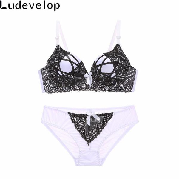 ludevelop new women lace underwear push up side support plunge bra and panty set lingerie plus size cross belt bras briefs sets, Red;black
ludevelop new women lace underwear push up side support plunge bra and panty set lingerie plus size cross belt bras briefs sets, Red;black