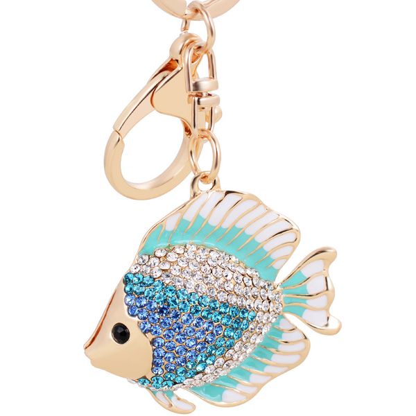 fish shape key chains rings holder crystal goldfish bag pendant for car rhinestone keyrings keychains, Silver
fish shape key chains rings holder crystal goldfish bag pendant for car rhinestone keyrings keychains, Silver
