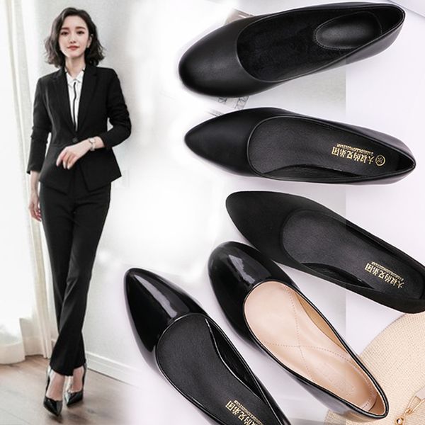work shoes female black professional soft sole shoes l non-slip dress high heels etiquette stewardess interview shoes
work shoes female black professional soft sole shoes l non-slip dress high heels etiquette stewardess interview shoes