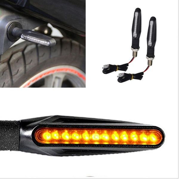 2pcs 12led motorcycle turn signal lights flowing flashing motorbike indicator blinker universal bendable tail lights signal lamp
2pcs 12led motorcycle turn signal lights flowing flashing motorbike indicator blinker universal bendable tail lights signal lamp