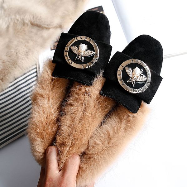 plus-size women's leather ankle boots warm women's snow boots leather wool winter flats fashionable bee shoes y002, Black
plus-size women's leather ankle boots warm women's snow boots leather wool winter flats fashionable bee shoes y002, Black