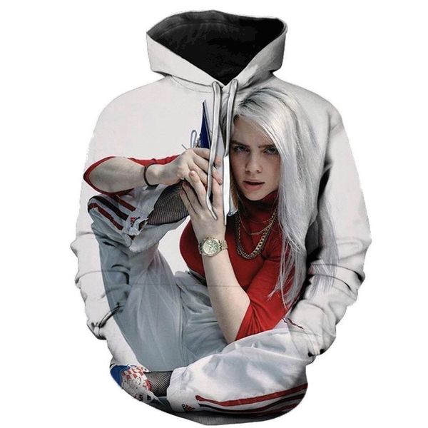 billie eilish hoodies designer printed loose sweatshirt casual mens plus size, Black
billie eilish hoodies designer printed loose sweatshirt casual mens plus size, Black