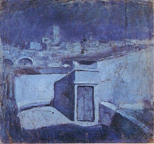 pablo picasso classical 100% handmade oil painting on white canvas the roofs of barcelona in the moonlight picasso870
pablo picasso classical 100% handmade oil painting on white canvas the roofs of barcelona in the moonlight picasso870