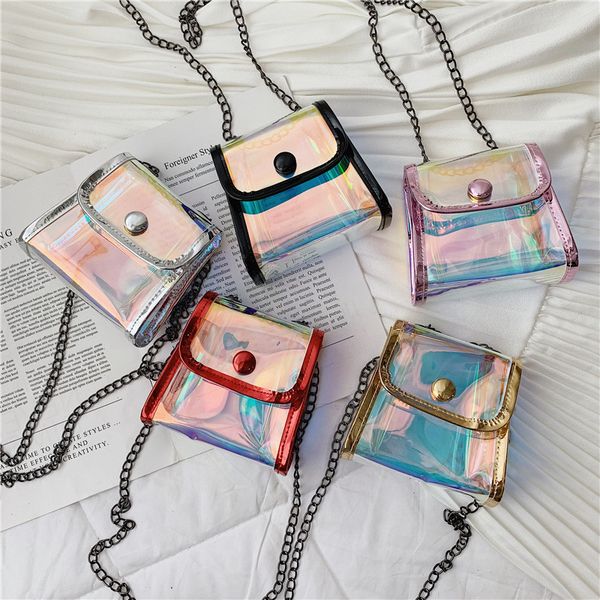 transparent clear chain shoulder bag summer women girls colorful laser flap bag fashion travel beach crossbody bag, White
transparent clear chain shoulder bag summer women girls colorful laser flap bag fashion travel beach crossbody bag, White