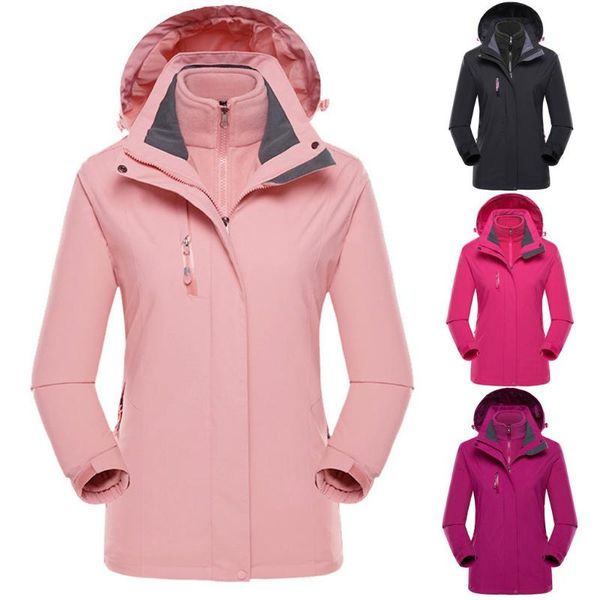 women's outdoor plus size jacket waterproof hoodie hat detachable breathable sports coat female casual sport clothes blouse, Blue;black
women's outdoor plus size jacket waterproof hoodie hat detachable breathable sports coat female casual sport clothes blouse, Blue;black