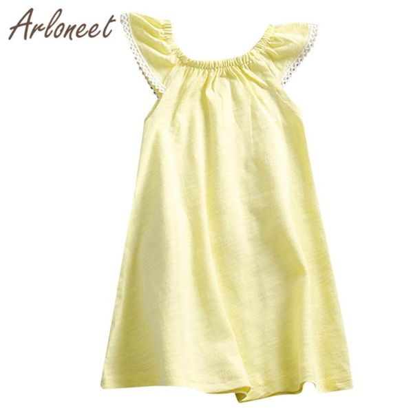 arloneet baby clothes girls ruffles dress solid sleeve toddle casual dress 2020 summer kids party princess girls dresses, Red;yellow
arloneet baby clothes girls ruffles dress solid sleeve toddle casual dress 2020 summer kids party princess girls dresses, Red;yellow