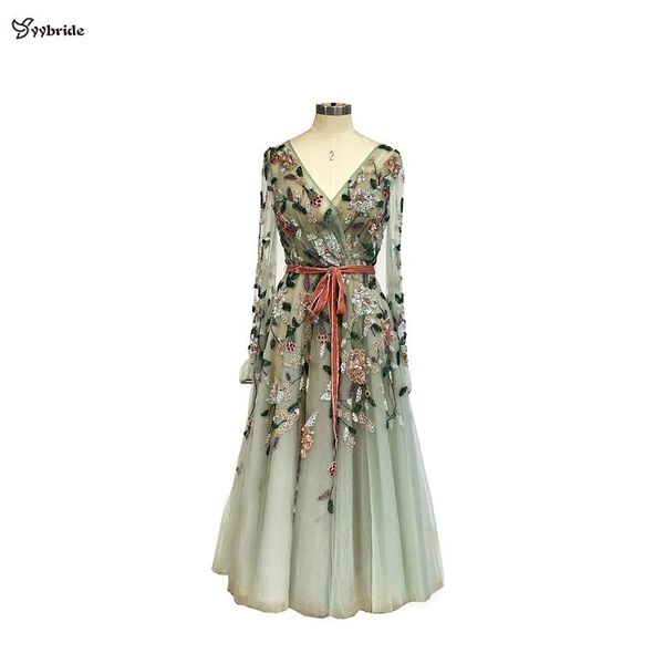 yybride new mint green colorful crystal beading party dresses long sleeves v neck beautiful flowers elegant girl prom dresses, White;black
yybride new mint green colorful crystal beading party dresses long sleeves v neck beautiful flowers elegant girl prom dresses, White;black