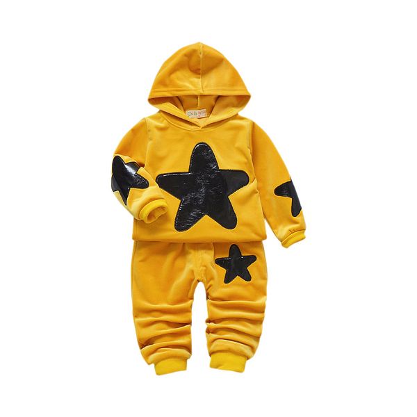 autumn children baby boys casual long sleeve star print hoodie blouse +pants trouser costume set, White
autumn children baby boys casual long sleeve star print hoodie blouse +pants trouser costume set, White