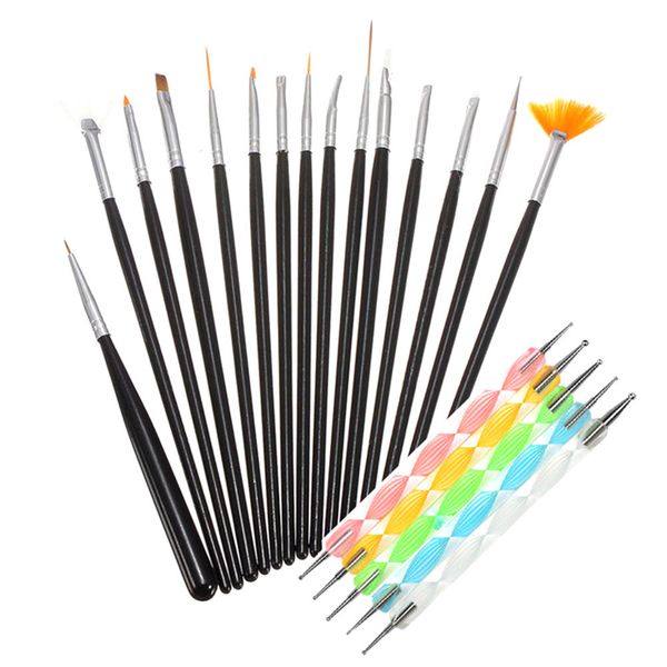 20pcs nail art brushes sets&kits dotting pen drawing painting pen professional manicure nail art polish brushes
20pcs nail art brushes sets&kits dotting pen drawing painting pen professional manicure nail art polish brushes
