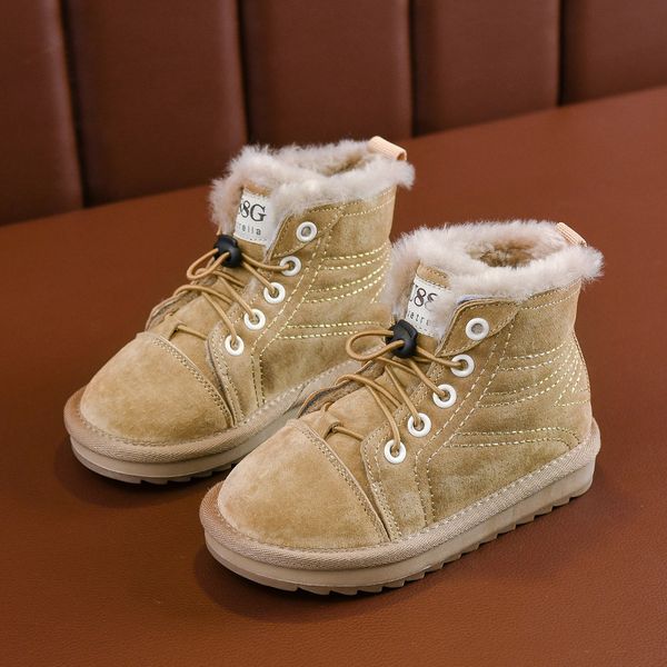 winter baby girls snow boots toddler wool russia kids ankle boots warm plush boys boot genuine leather fashion children shoes, Black;grey
winter baby girls snow boots toddler wool russia kids ankle boots warm plush boys boot genuine leather fashion children shoes, Black;grey