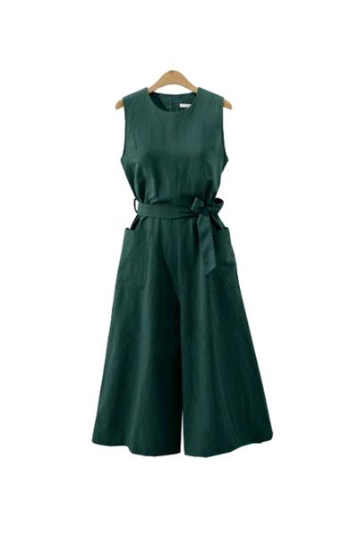 casual loose plus size wide leg rompers elegant sleeveless women jumpsuits summer solid waist belt playsuits, Black;white
casual loose plus size wide leg rompers elegant sleeveless women jumpsuits summer solid waist belt playsuits, Black;white