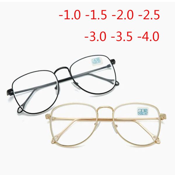 1 -1.5 -2 -2.5 -3 -3.5 -4 to -6.0 finished myopia glasses women men metal frame shortsighted eyewear prescription spectacles, Black
1 -1.5 -2 -2.5 -3 -3.5 -4 to -6.0 finished myopia glasses women men metal frame shortsighted eyewear prescription spectacles, Black