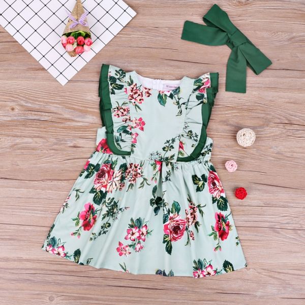 2020 baby girl floral dress kid party wedding sleeveless pageant formal 2 pcs dress+headband o-neck sundress clothes 12m-5t, White
2020 baby girl floral dress kid party wedding sleeveless pageant formal 2 pcs dress+headband o-neck sundress clothes 12m-5t, White