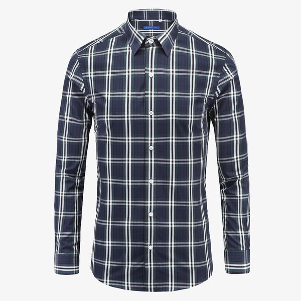 smart five long sleeve casual shirts men cotton slim fit plaid men shirts 2020 dress shirt size 44 45 46, White;black
smart five long sleeve casual shirts men cotton slim fit plaid men shirts 2020 dress shirt size 44 45 46, White;black