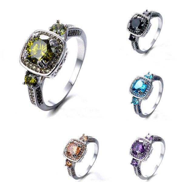 wholesale luckyshine wedding jewelry gift square morganite peridot brazil citrine garnet gems rings wedding party rings lovers rings, Silver
wholesale luckyshine wedding jewelry gift square morganite peridot brazil citrine garnet gems rings wedding party rings lovers rings, Silver