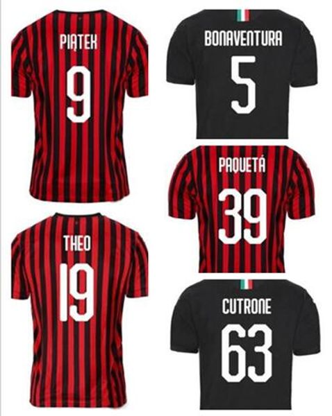 Customized 19-20 19 THEO 9 PIATEK Thai Quality Soccer Jerseys Shirts,63 cutrone 18 Montolivo 8 Suso 11 Borini 7 S.Castillejo 17 C.ZAPAT
Customized 19-20 19 THEO 9 PIATEK Thai Quality Soccer Jerseys Shirts,63 cutrone 18 Montolivo 8 Suso 11 Borini 7 S.Castillejo 17 C.ZAPAT