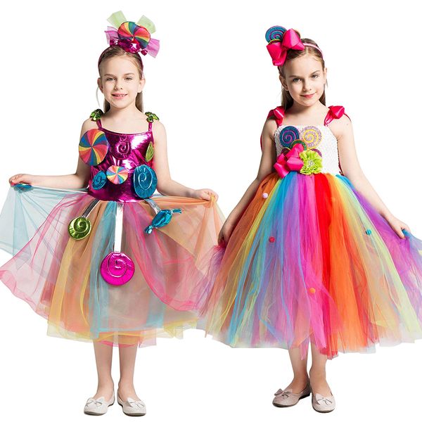 candy lollipop tutu dress girls sweet rainbow birthday dress with headband carnival birthday costume princess candy ball gown, Red;yellow
candy lollipop tutu dress girls sweet rainbow birthday dress with headband carnival birthday costume princess candy ball gown, Red;yellow
