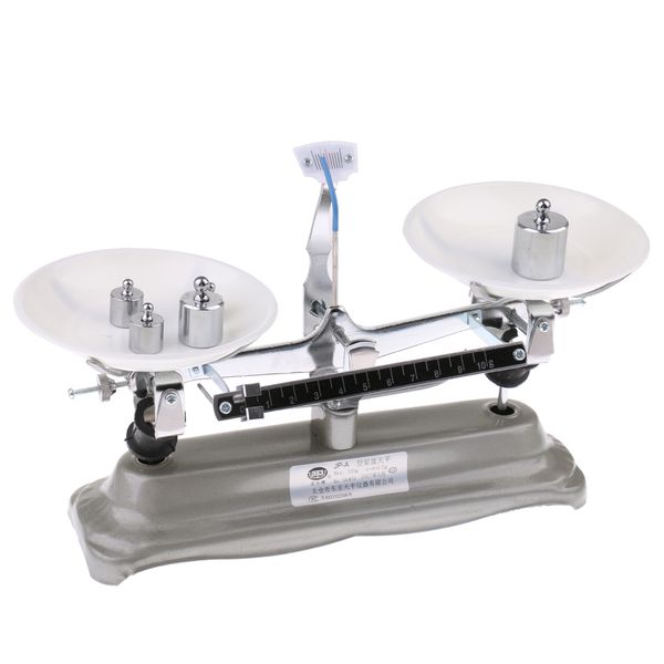500 gram table balance scale with weights 10g, 20g, 50g,100g, 200g school physics teaching tool lab supplies
500 gram table balance scale with weights 10g, 20g, 50g,100g, 200g school physics teaching tool lab supplies
