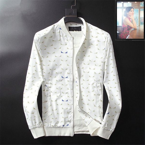2019 men jacket zipper litter monster printing hip hop casual coat new fashion mens designer jackets slim fit black white large size m-3xl, Black;brown
2019 men jacket zipper litter monster printing hip hop casual coat new fashion mens designer jackets slim fit black white large size m-3xl, Black;brown