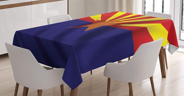 american decor tablecloth arizona flag 13 rays sunsets copper star symbol mining patriotism dining room kitchen table cover
american decor tablecloth arizona flag 13 rays sunsets copper star symbol mining patriotism dining room kitchen table cover