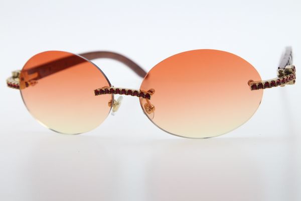 2020 wholesale sunglasses new large diamond rimless carved wood sunglasses 3524012 red stone glasses oval wood sunglasses eye glasses, White;black
2020 wholesale sunglasses new large diamond rimless carved wood sunglasses 3524012 red stone glasses oval wood sunglasses eye glasses, White;black