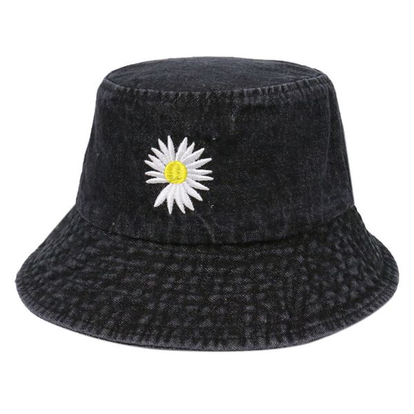 fashion daisy flower fisherman hat summer sunshade uv protection sunbonnet denim bucket hats sun cap for women men girl boys, Blue;gray
fashion daisy flower fisherman hat summer sunshade uv protection sunbonnet denim bucket hats sun cap for women men girl boys, Blue;gray