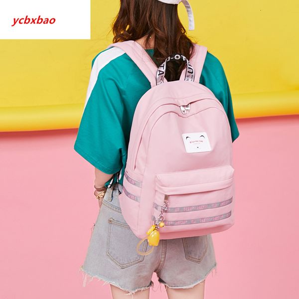 waterproof women backpack striped letter lady daypacks middle school student for girls bookbag
waterproof women backpack striped letter lady daypacks middle school student for girls bookbag