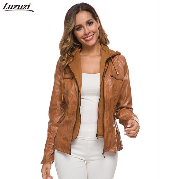 luzuzi 2019 winter faux leather jacket women casual basic coats plus size ladies jackets waterproof windproof coats female xs-7x, Black
luzuzi 2019 winter faux leather jacket women casual basic coats plus size ladies jackets waterproof windproof coats female xs-7x, Black