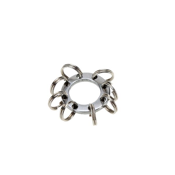 1pcs portable edc portable mini 8 hole edc keychain pocket multi tool keychain outdoor camping key ring with 8 mini steel rings
1pcs portable edc portable mini 8 hole edc keychain pocket multi tool keychain outdoor camping key ring with 8 mini steel rings