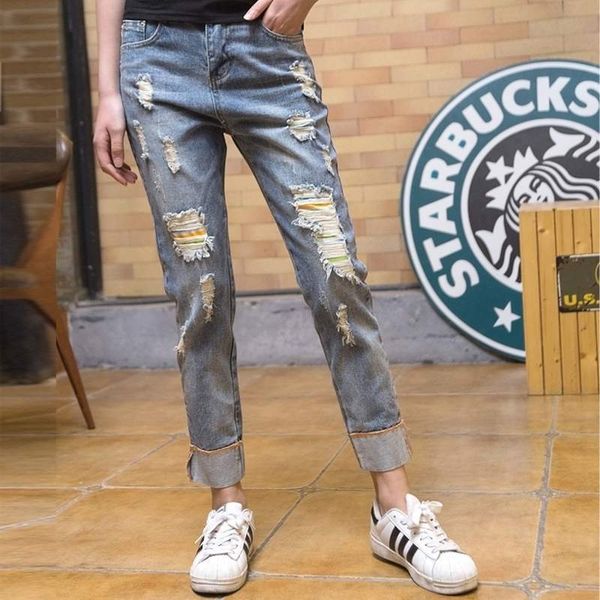 2018 trendy ripped elastic waist women jeans woman jeans with high waist ladies mom denim pants femme boyfriend jeans for women y19042901, Blue
2018 trendy ripped elastic waist women jeans woman jeans with high waist ladies mom denim pants femme boyfriend jeans for women y19042901, Blue