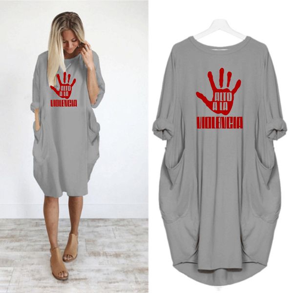 womens designer dress fashion pattern dresses casual womens clothes with pockets girls 6 colors 2020 sale, Black;gray
womens designer dress fashion pattern dresses casual womens clothes with pockets girls 6 colors 2020 sale, Black;gray