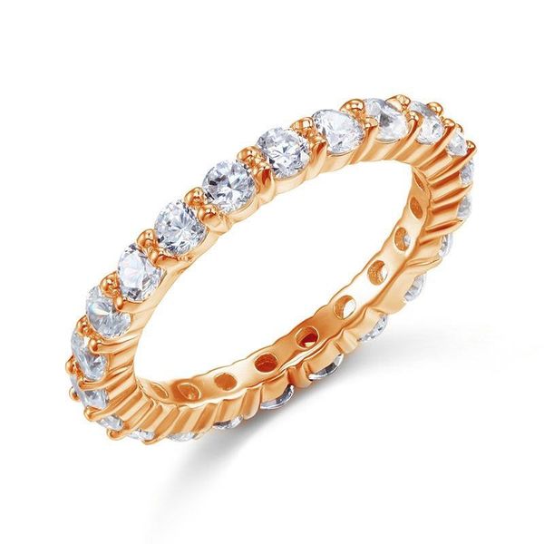 exquisite solid 925 sterling silver wedding rings women wedding band eternity stacking engagement ring rose gold plated, Slivery;golden
exquisite solid 925 sterling silver wedding rings women wedding band eternity stacking engagement ring rose gold plated, Slivery;golden