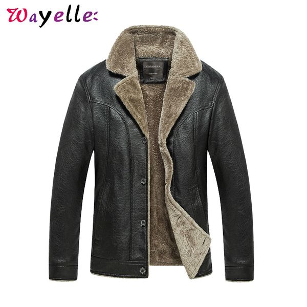 mens faux fur coats and jacket winter motorcycle pu leather jacket men fleece warm chaqueta moto hombre jackets plus size 4xl, Black
mens faux fur coats and jacket winter motorcycle pu leather jacket men fleece warm chaqueta moto hombre jackets plus size 4xl, Black